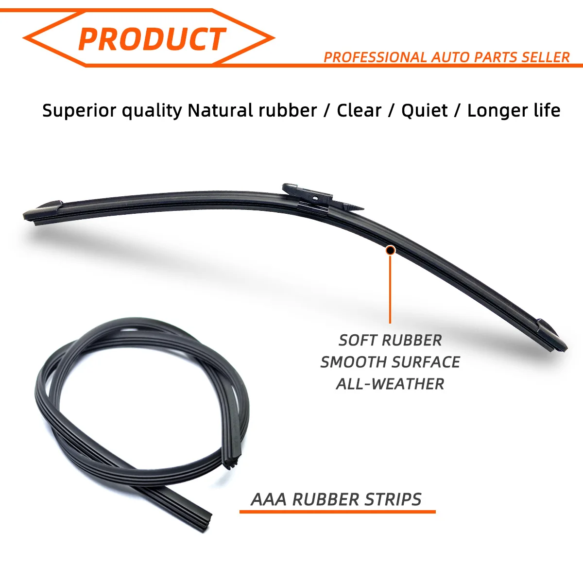 Escobillas limpiaparabrisas delanteras para Geely Emgrand GT GC9 - imagen 2