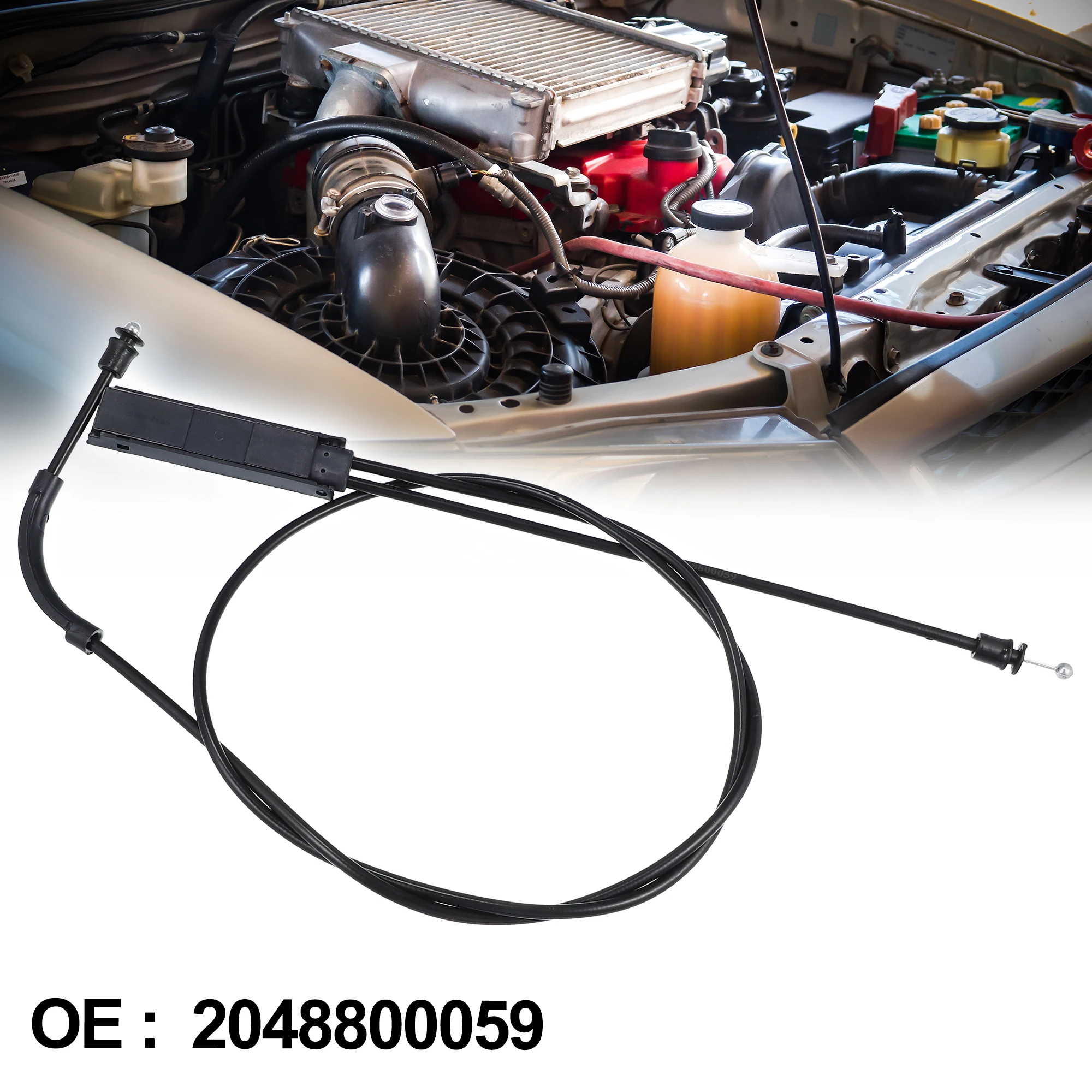 UXCELL 2058800059 Cable de apertura del capó para Mercedes-Benz W205
