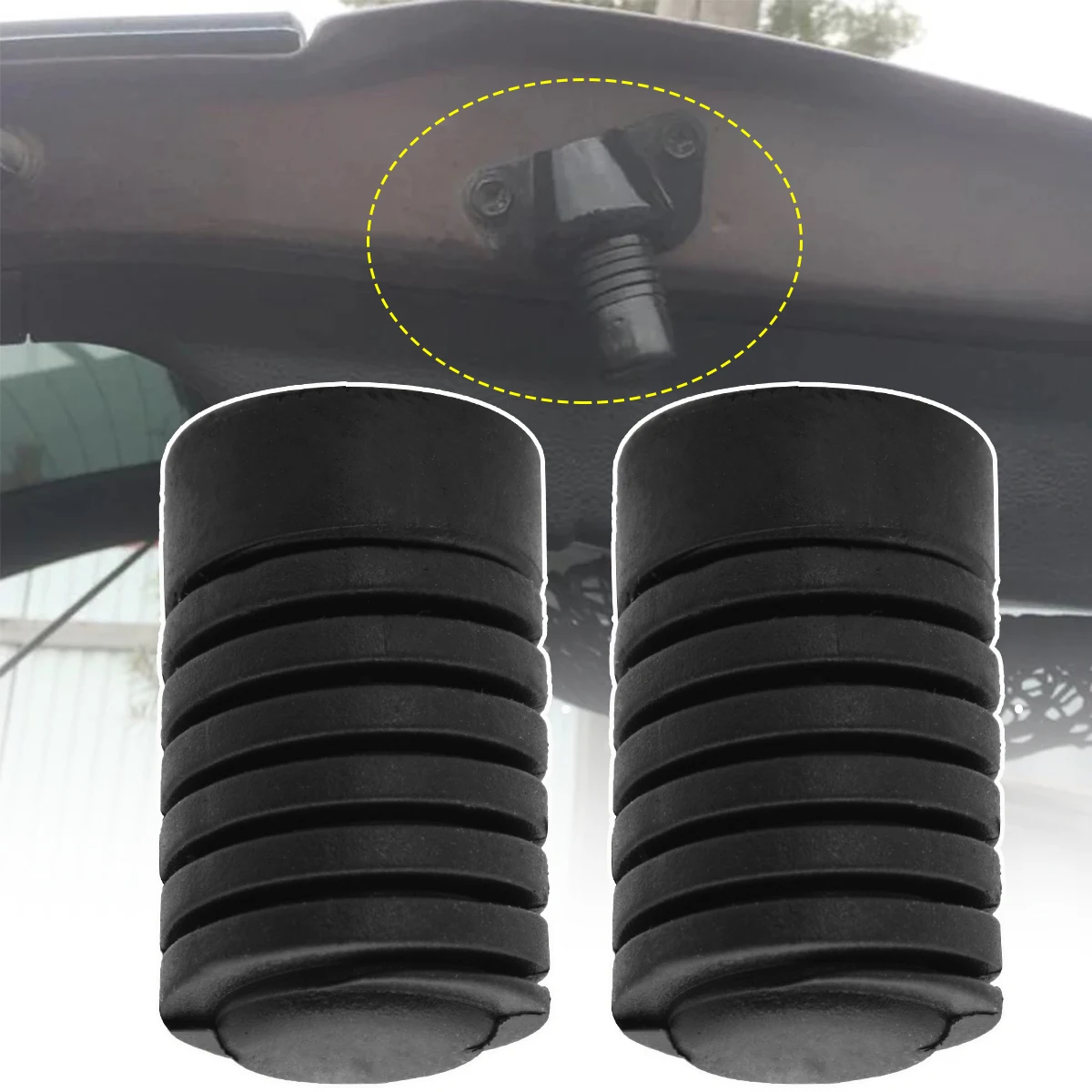 Tope de capó de goma para Nissan Juke F15 2010-2019