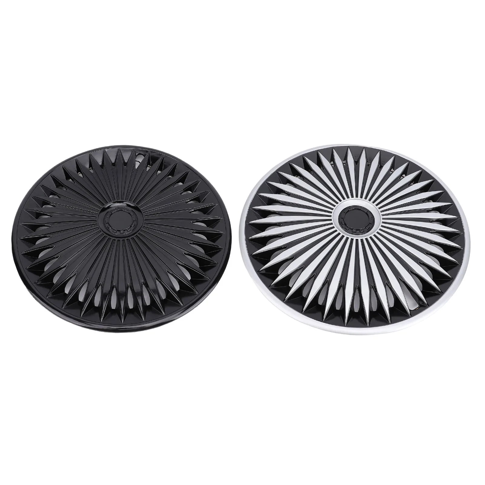 Tapacubos universales de 17 pulgadas en ABS a presión para coche - imagen 2