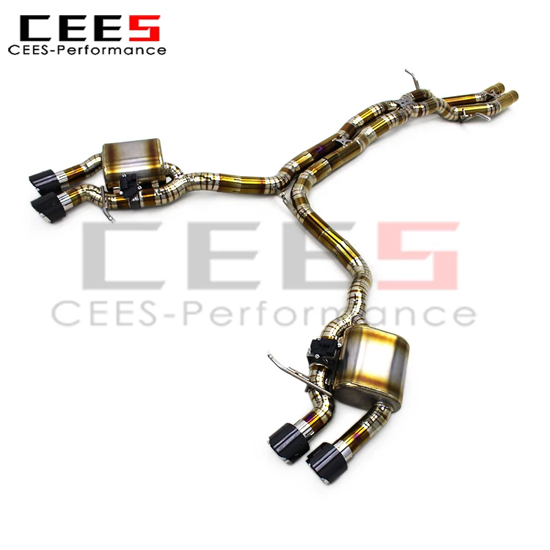 Cees Cat-back Racing para Porsche Macan 3.0T 2014-2023 Valvetronic - imagen 3