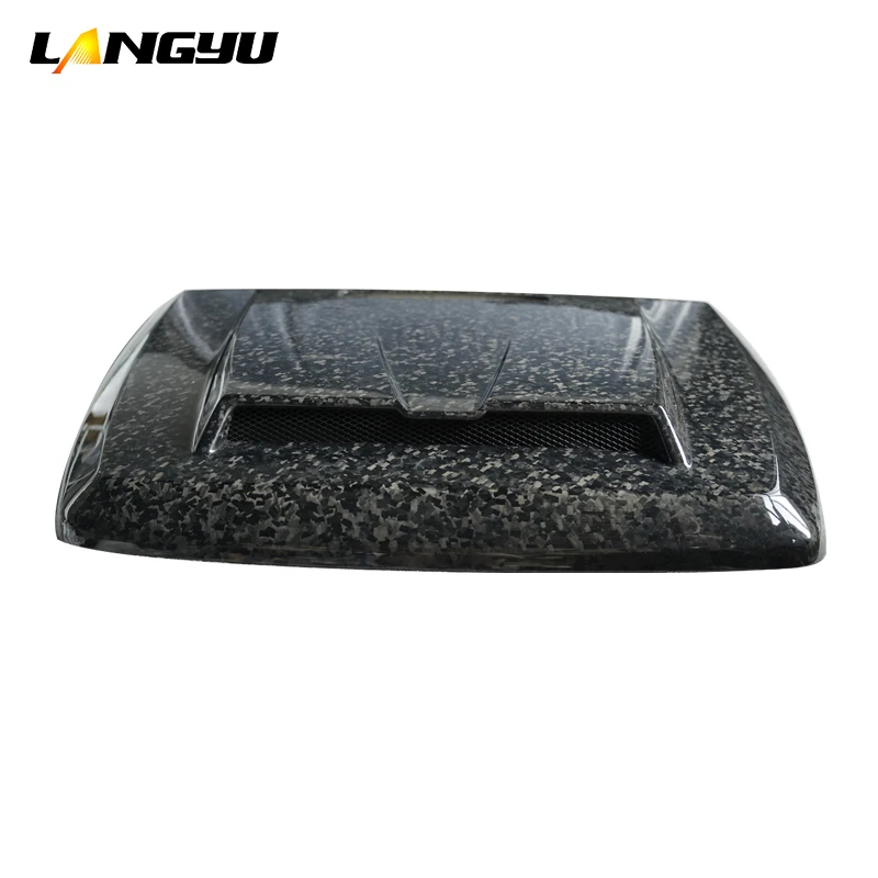 Langyu cubierta de motor carbono para Mercedes G Clase W464 - imagen 4