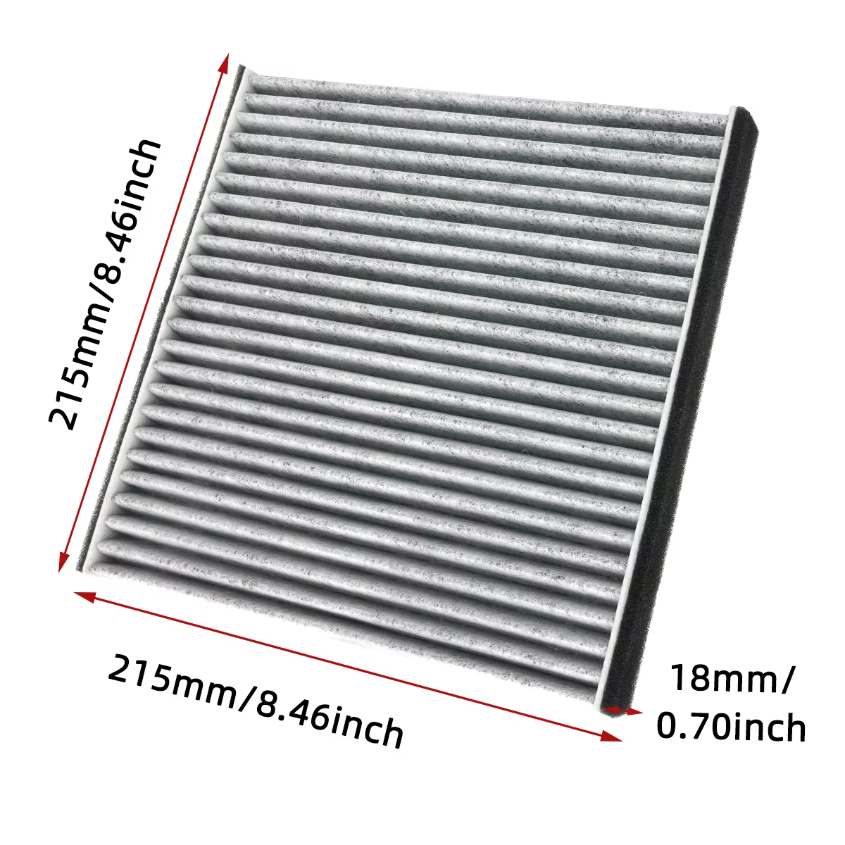 Filtro habitáculo fibra de carbono Lexus ES300 2002-2003 - imagen 2