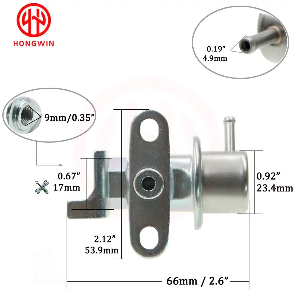 Regulador de presión combustible – Nissan Almera N15, 100NX y Primera - imagen 2