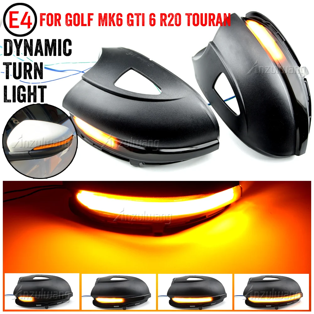 Luz Intermitente LED Secuencial Retrovisor – VW Golf 6 MK6 GTI/R20 2008-2014