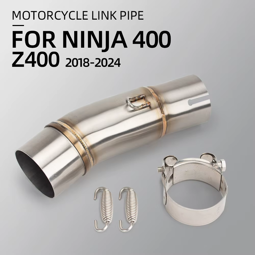 Tubo intermedio de escape de 51 mm para Kawasaki Ninja 400/Z400 - imagen 2