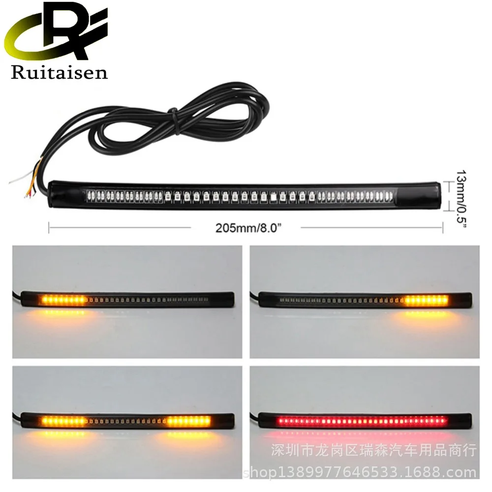 Tira LED SMD moto multipropósito – intermitentes, luz freno y matrícula