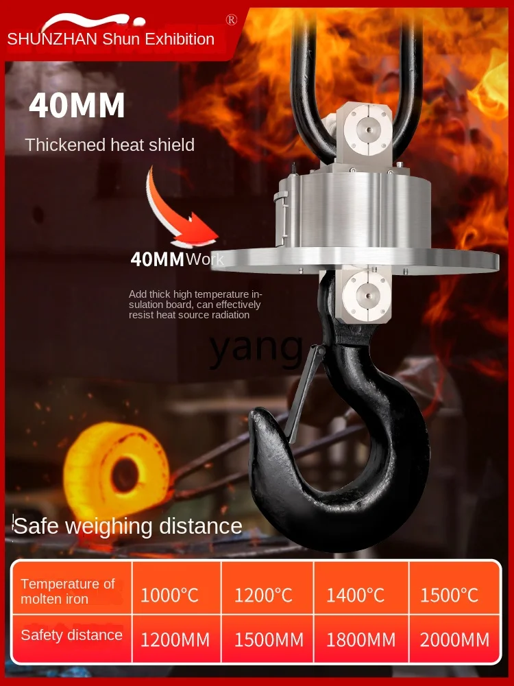 Báscula colgante Escala CX electrónica con gancho termorresistente - imagen 5