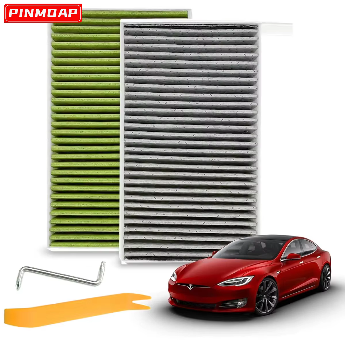 Filtro de habitáculo de carbón activo para Tesla Model 3 y Model Y
