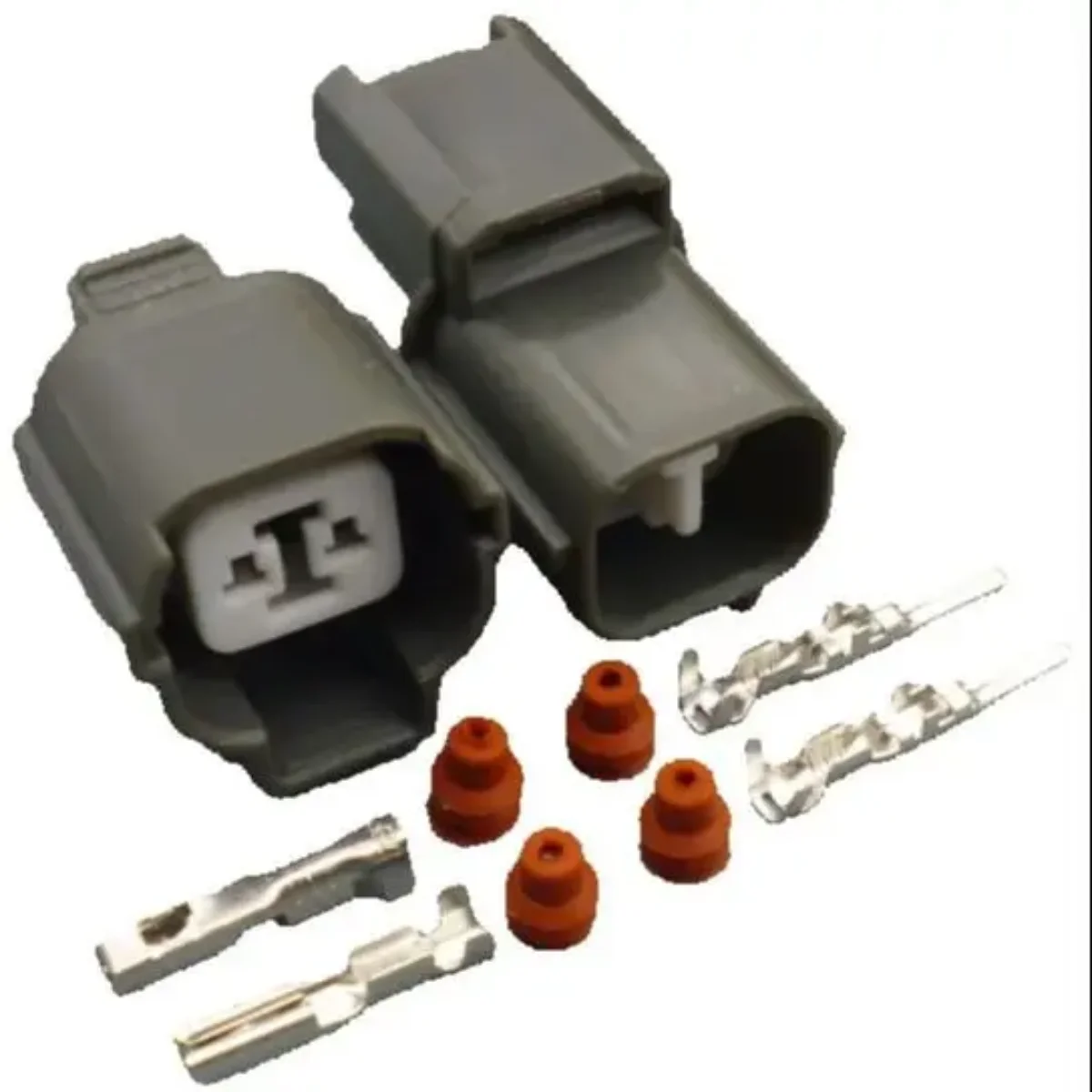 Conector macho y hembra Shhworldsea de 2 pines para altavoz de automóvil