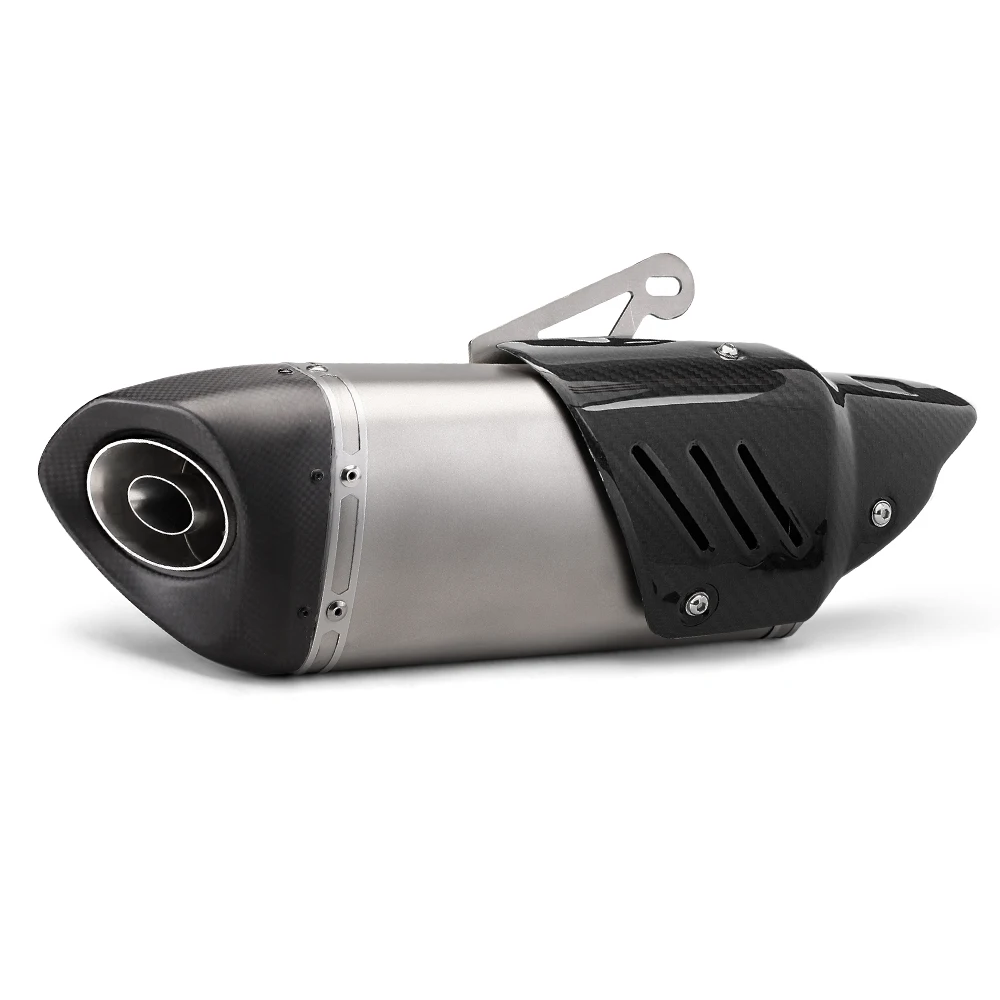 Escape deportivo universal para Yamaha MT07 MT09 Kawasaki Z900 Ninja 400 - imagen 4