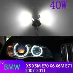 BMW Luces LED Angel Eye X5 X6 E70-E72 blanco