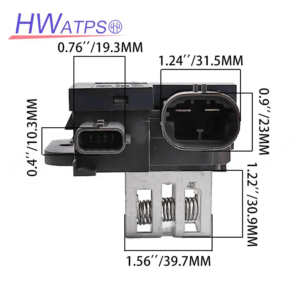 255505343R Resistencia ventilador radiador Renault Clio IV - imagen 2