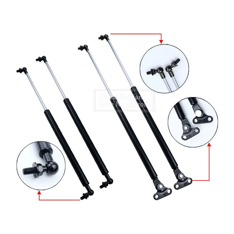 Detalle de los soportes de elevación para Toyota Land Cruiser