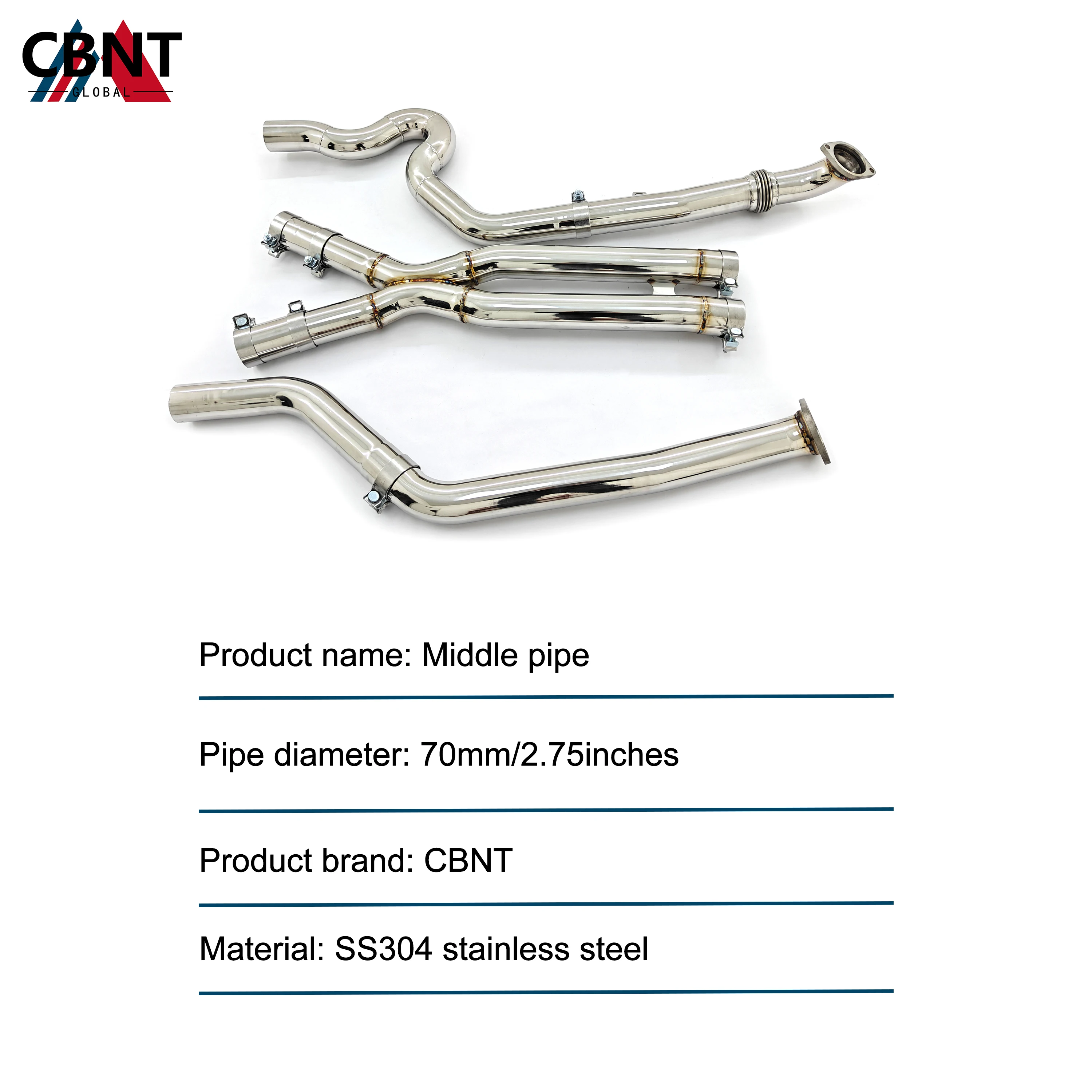 CBNT tubos intermedios BMW M2 M3 M4 S58 3.0T para escape - imagen 5