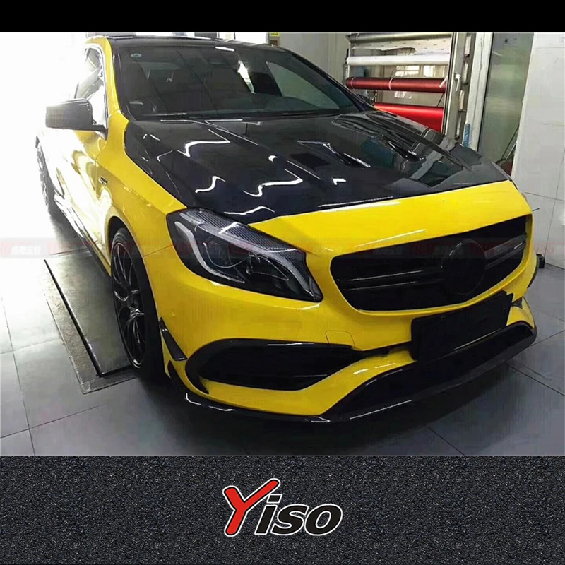 Cubierta motor fibra de carbono Mercedes Clase A A180-A260 y A45AMG - imagen 3