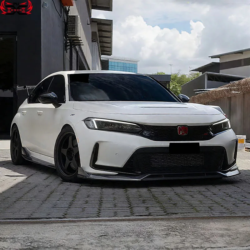 Labio parachoques carbono FL5 Type R – Honda Civic MK11 - imagen 4