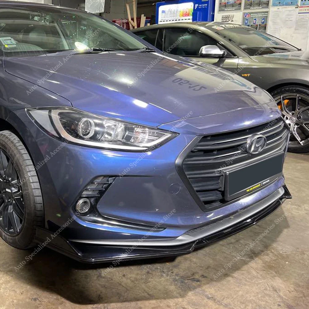 Parachoques divisor frontal Hyundai Elantra MK6 GDI TGDI 2016-2018 - imagen 2