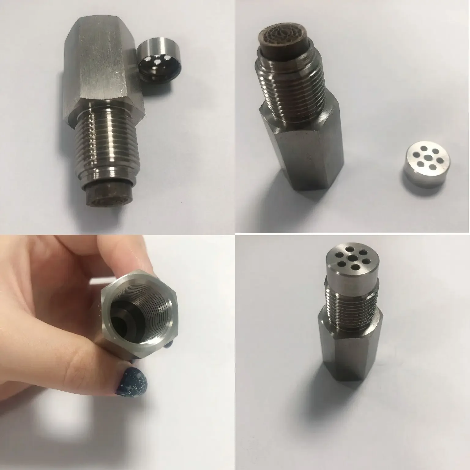 Sensor de oxígeno O2 con junta y adaptador para diagnóstico motor - imagen 2