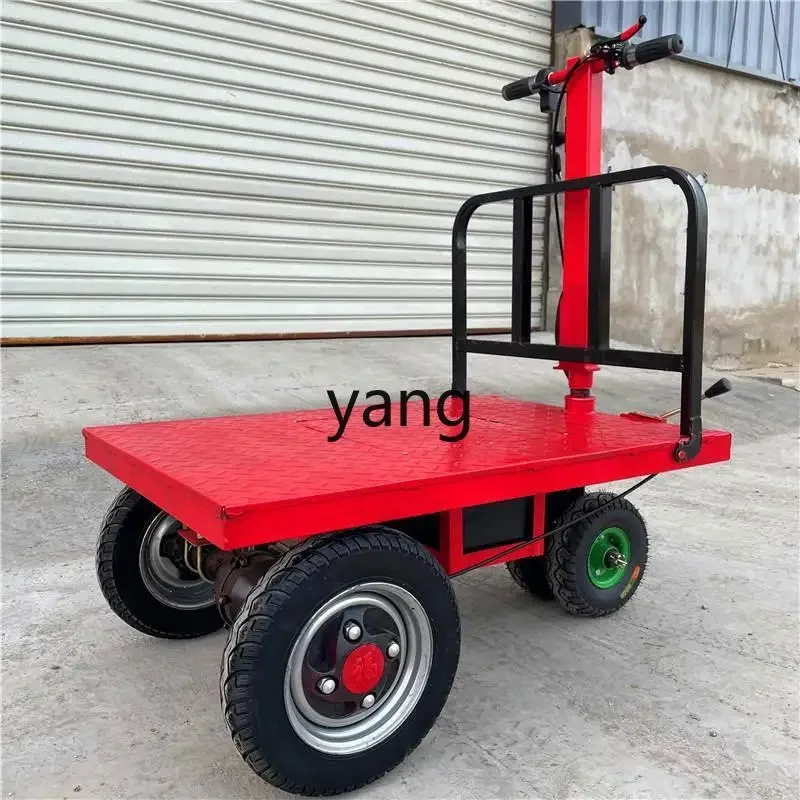 Jq carrito plataforma eléctrica plegable – taller automoción - imagen 2
