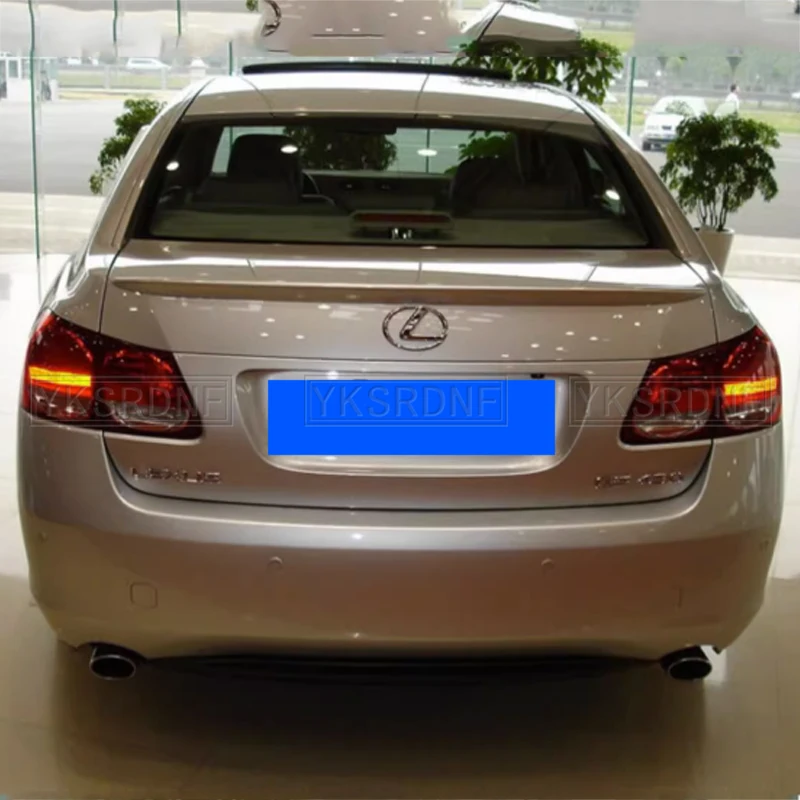 Vista del alerón trasero para maletero compatible con LEXUS GS