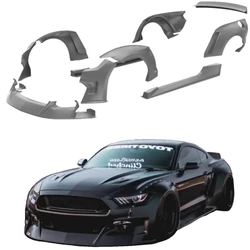 Kit de carrocería ancha Ford Mustang 2015-2017: paragolpes y taloneras