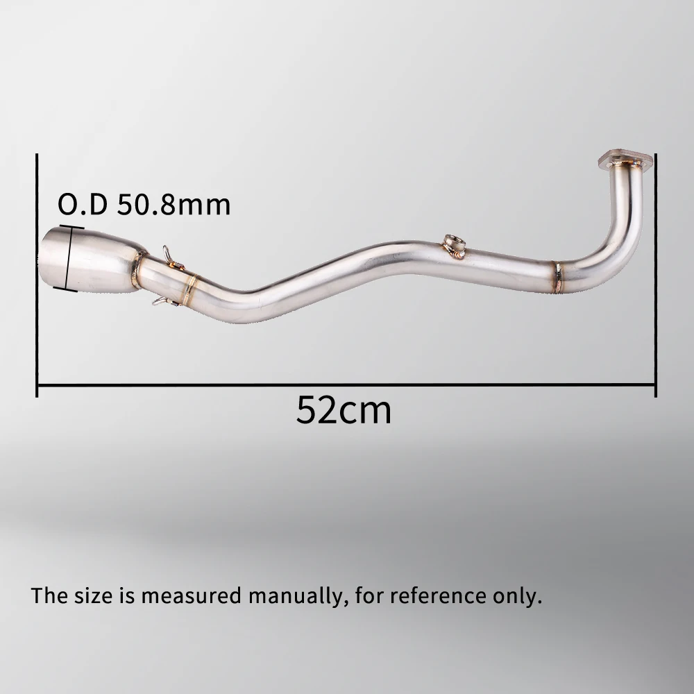 Silencioso de escape V6 de 51 mm con conexión frontal para Yamaha - imagen 2