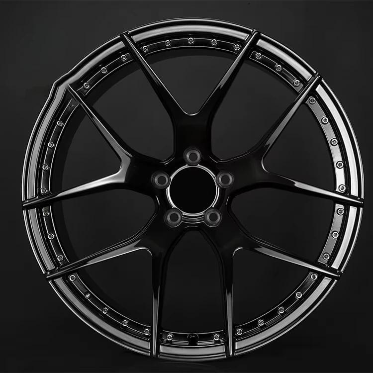 Llantas de alta calidad, ruedas forjadas de aleación de aluminio, llantas de neumáticos de coche de 18 pulgadas, 19 pulgadas y 20 pulgadas, adecuadas para coches de lujo - imagen 4