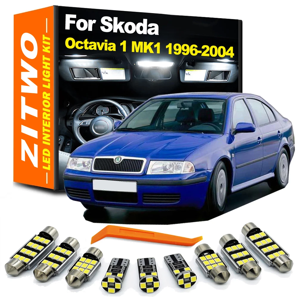 ZITWO luz LED de interior CAN-bus sin error para Skoda Octavia I (1U)
