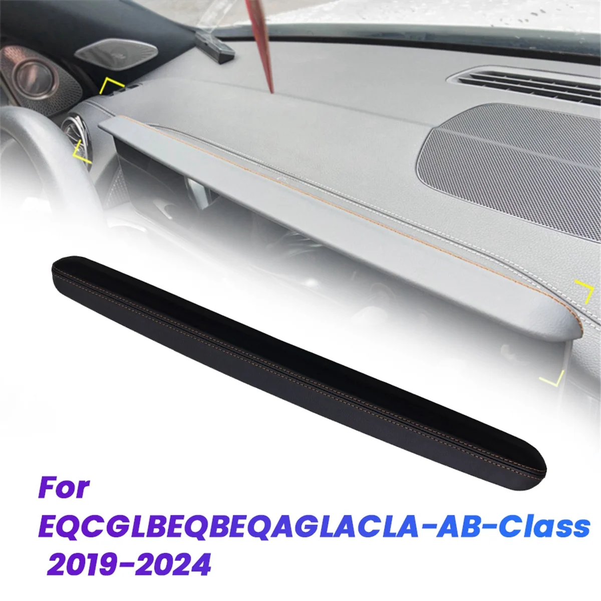 Visera parasol pantalla central Mercedes-Benz Clase A/B GLA CLA 2019-2024 - imagen 3