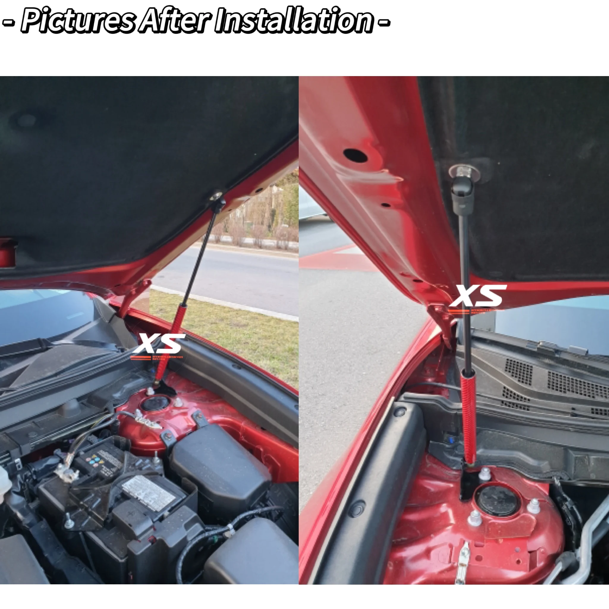 Puntal de capó con amortiguador para Mazda CX-30 DM 2019-2025 - imagen 2