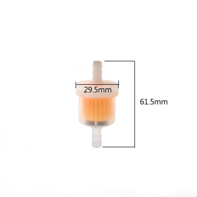 ZSDTRP Filtro de gasolina 6 mm para moto, ATV y pit bike - imagen 2