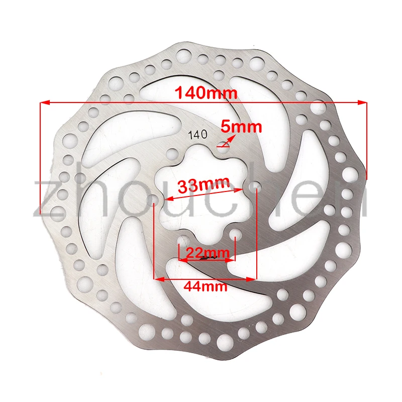 Rotor compatible con sistemas de freno de e-scooter y bicicleta