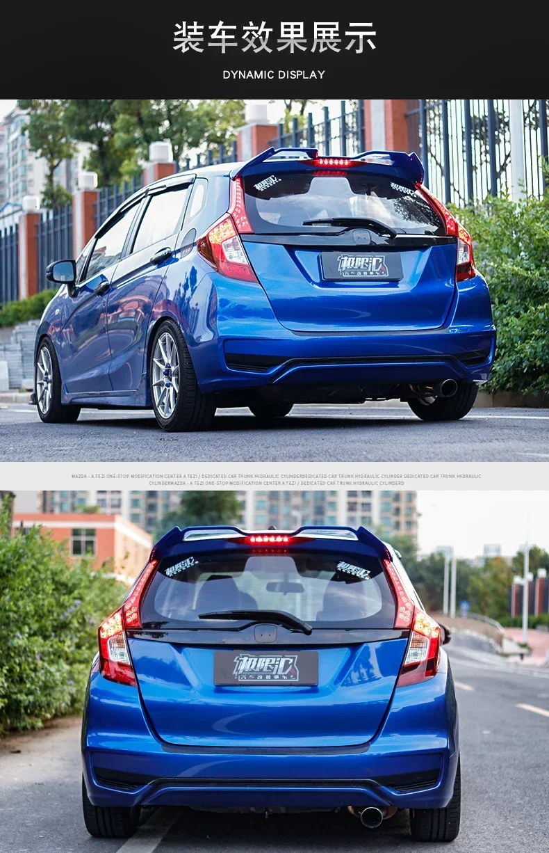 Alerón techo ABS Honda Jazz GK5 2014-2020 - imagen 4