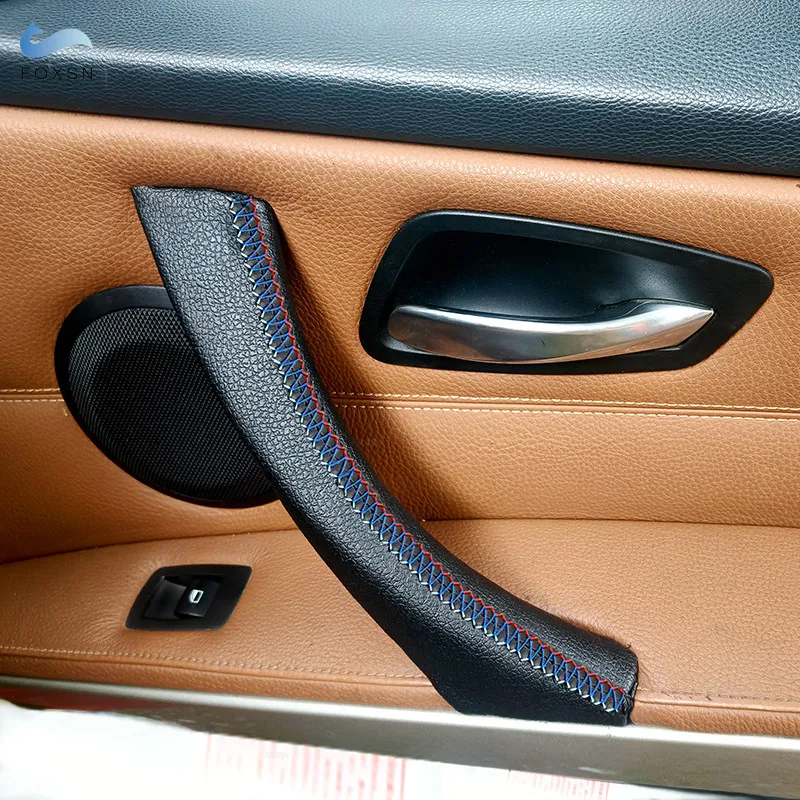 Cubierta microfibra para manija cuero BMW Serie 3 E90/E91