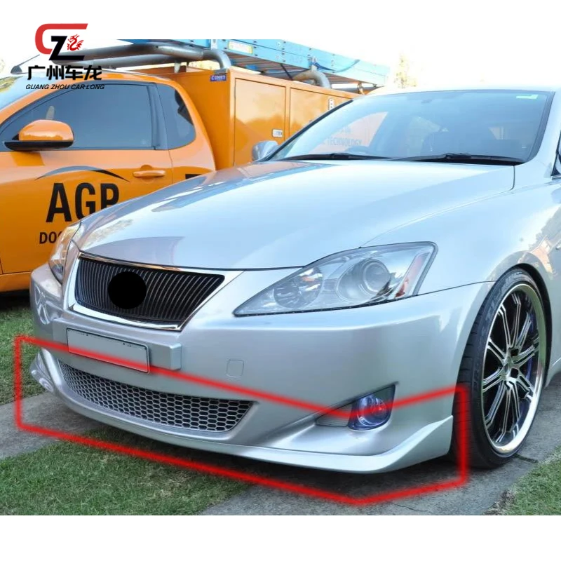 Lexus IS250 difusor de labio delantero parachoques ABS - imagen 5
