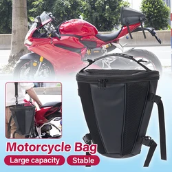 Bolsa trasera gris para moto y bicicleta eléctrica