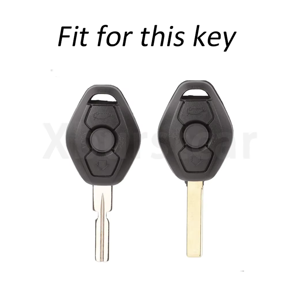 Funda transparente de TPU para llave de coche BMW