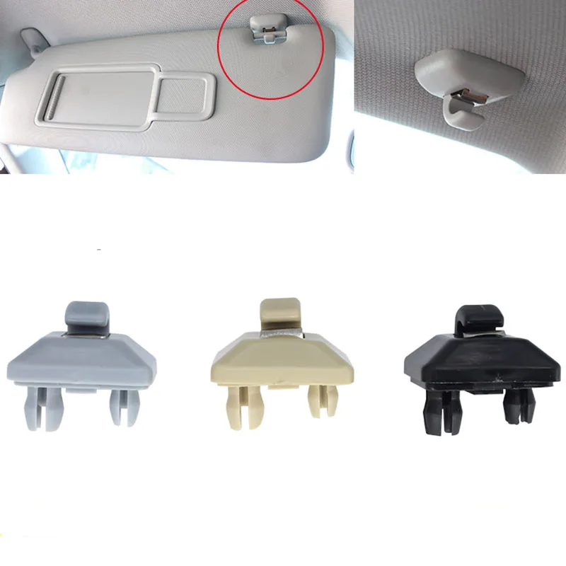 8U0857562 Soporte con clip para visera solar Audi A1 A3 A4 A5 Q3 Q5 2013-2015