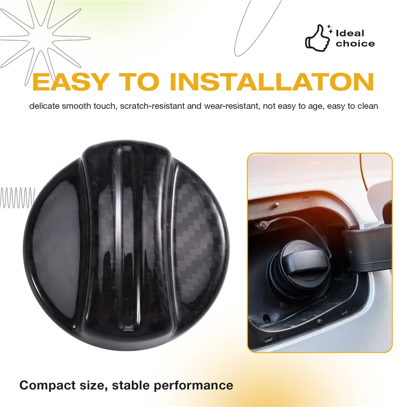 Tapa embellecedora depósito combustible BMW fibra de carbono - imagen 2