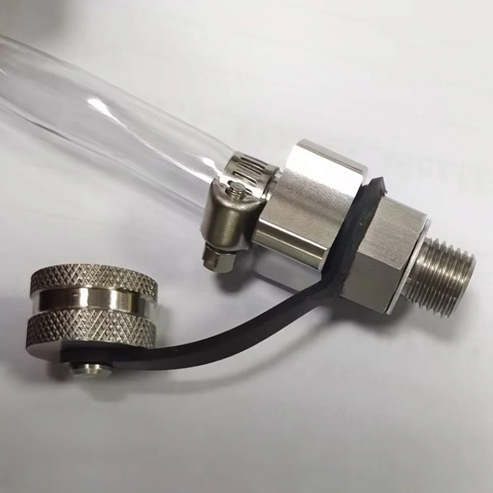 Válvula de vaciado rápido M14 x 1,5 de acero inoxidable para manguera - imagen 3