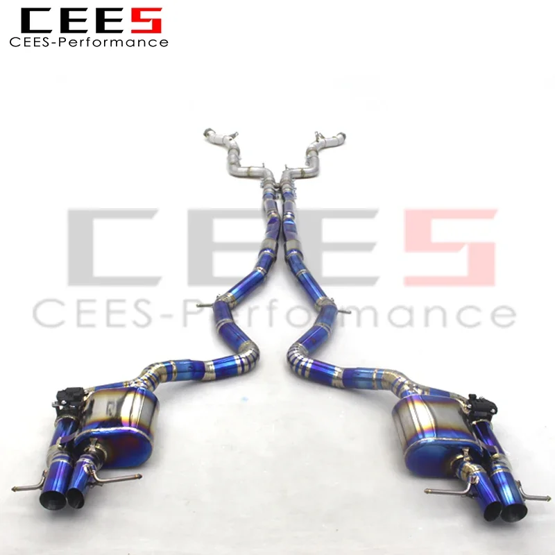 Escape catback CEES con válvula para Mercedes-Benz S500/S550 W222 - imagen 3
