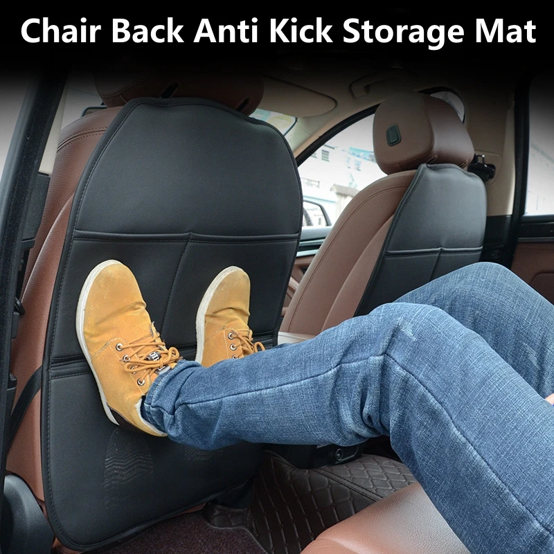 Protector acolchado de respaldo con organizadores - Asiento coche universal - imagen 2