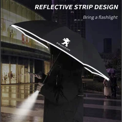 Parasol plegable automático antiviento para Peugeot 206, 207 y 308