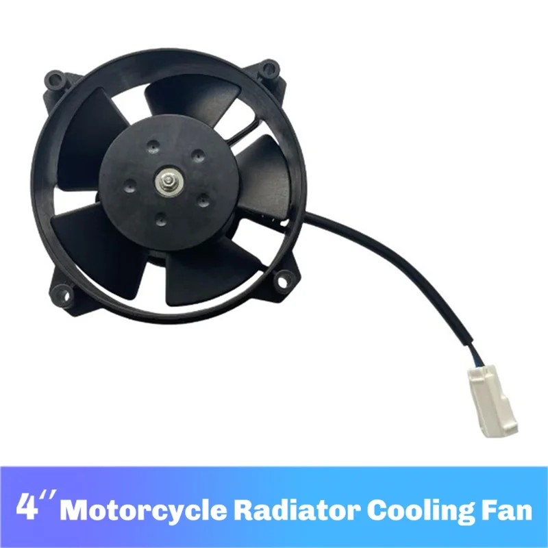 Ventilador de enfriamiento del radiador de la motocicleta de 4 pulgadas para GASGAS TPI TE EC - imagen 2