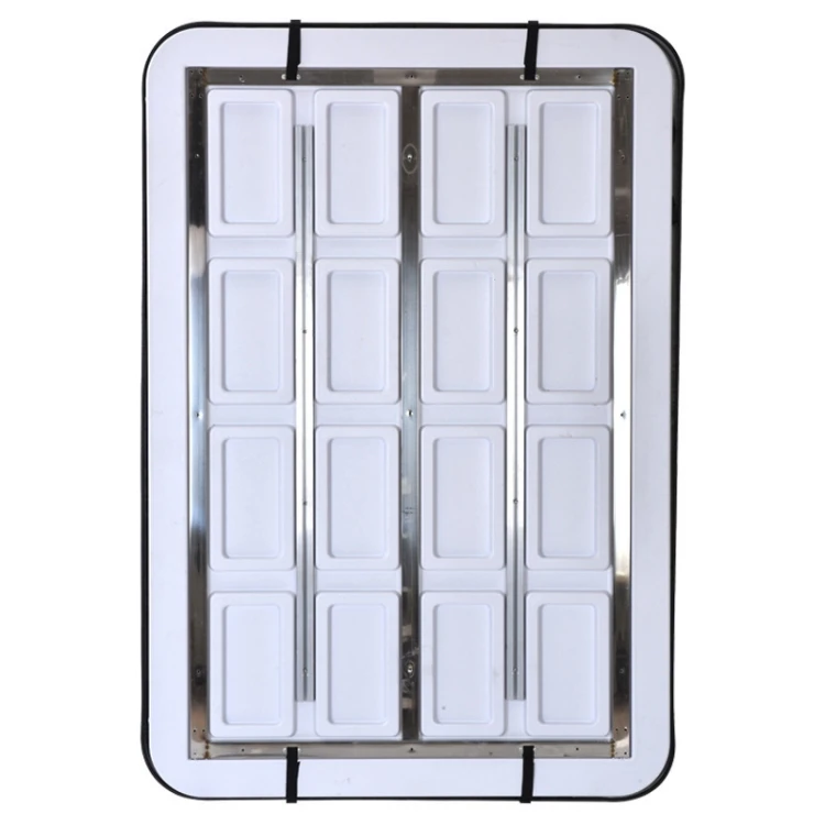 Estructura de aluminio y acero