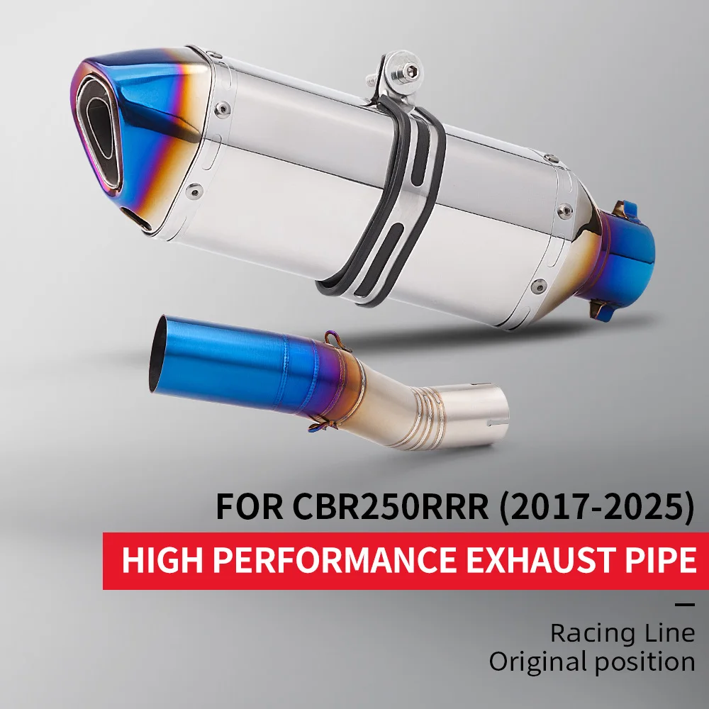 Tubo escape slip-on ForCBR 51mm – Honda CBR250RR 2017-2025