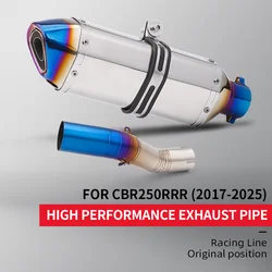 Tubo escape slip-on ForCBR 51mm – Honda CBR250RR 2017-2025
