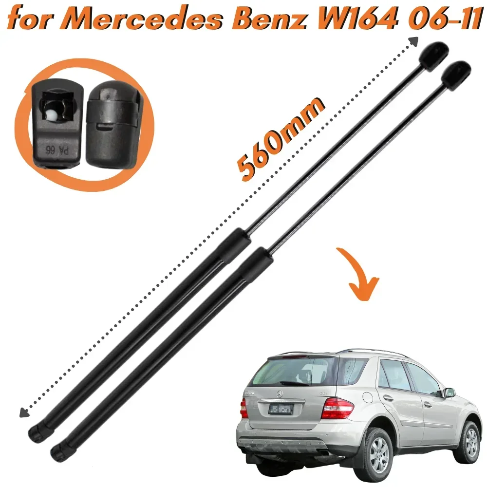 Amortiguadores de portón trasero Mercedes-Benz ML W164 2006-2011