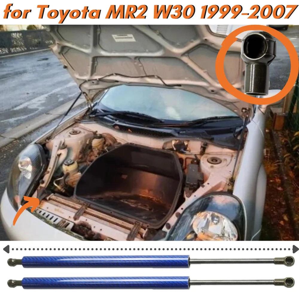 Puntales delanteros de gas para Toyota MR2 Spyder 1999-2007